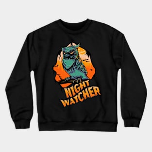 Night Watcher Crewneck Sweatshirt